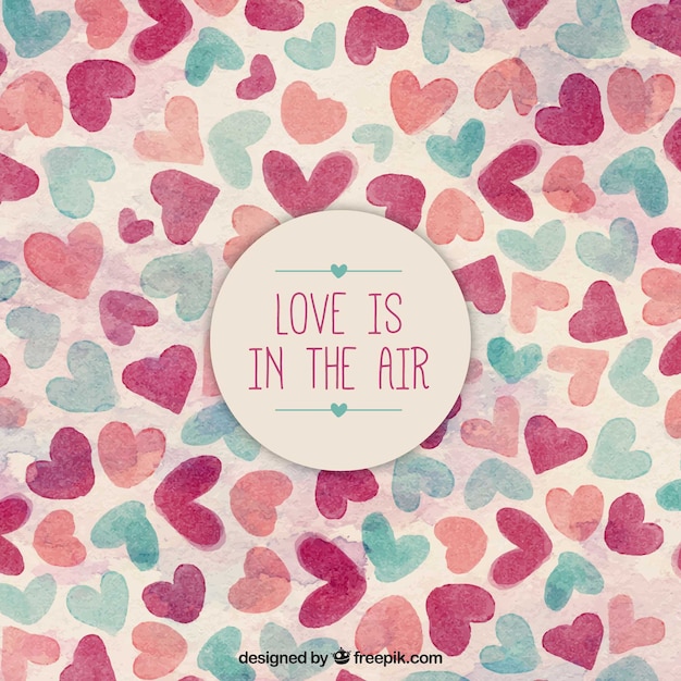 Free Vector Vintage Background Of Watercolor Hearts All of these vintage background images and vectors have high resolution and can be used as banners, posters or wallpapers. vintage background of watercolor hearts