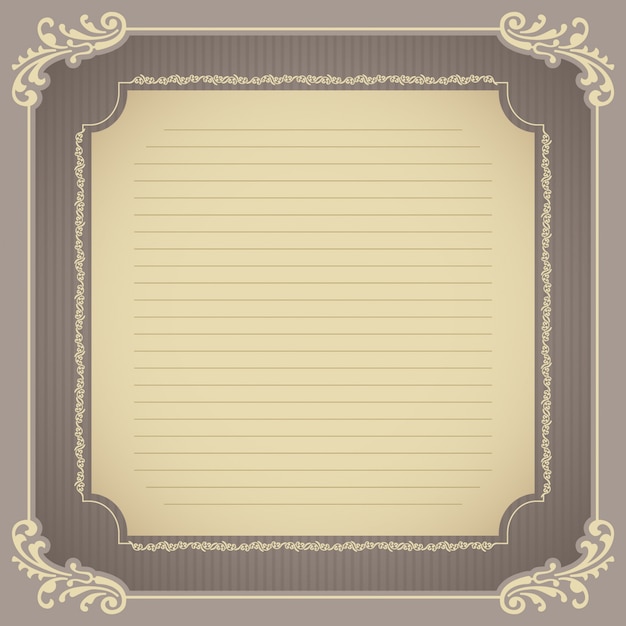 Vintage background | Premium Vector