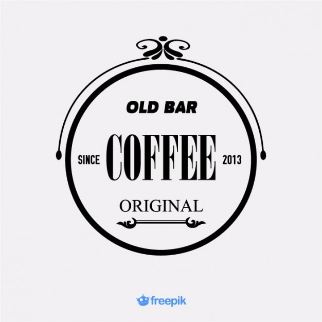 Download Vintage banner old bar coffee | Free Vector