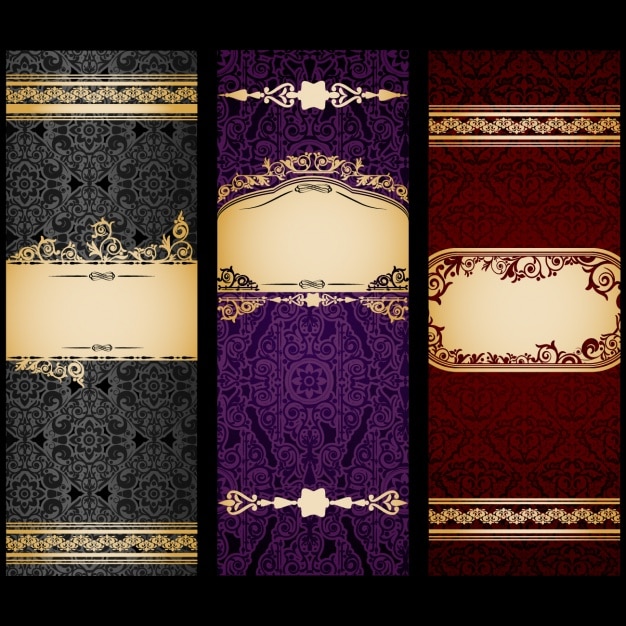 Free Vector | Vintage banners collection