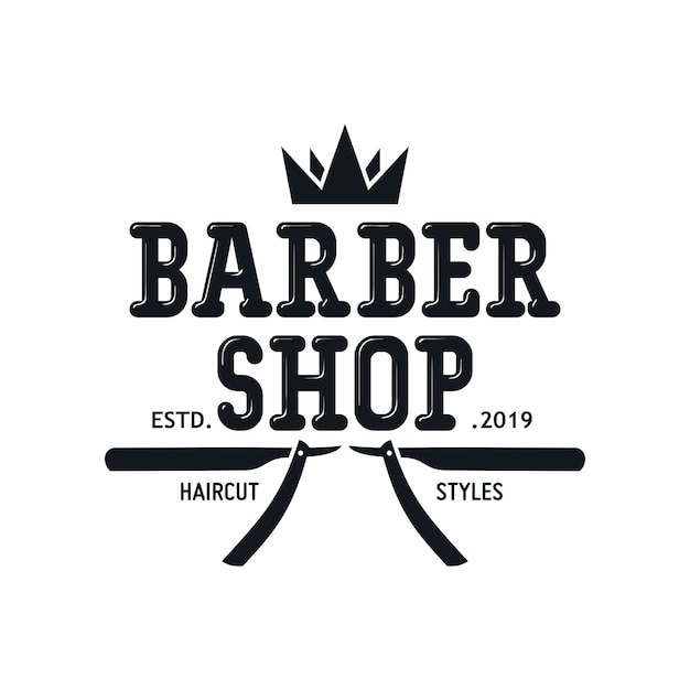 Download Free Vintage Barbershop Logo Templates Premium Vector Use our free logo maker to create a logo and build your brand. Put your logo on business cards, promotional products, or your website for brand visibility.