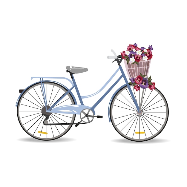 Download Free Vector | Vintage bike design