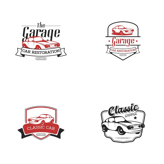 Premium Vector | Vintage car logo