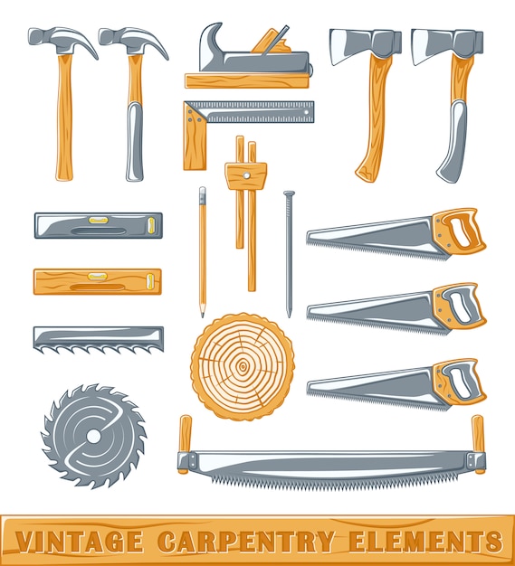 Download Free Vintage Carpentery Elements Premium Vector Use our free logo maker to create a logo and build your brand. Put your logo on business cards, promotional products, or your website for brand visibility.