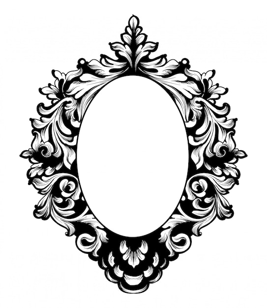 Premium Vector | Vintage classic ornamented frame