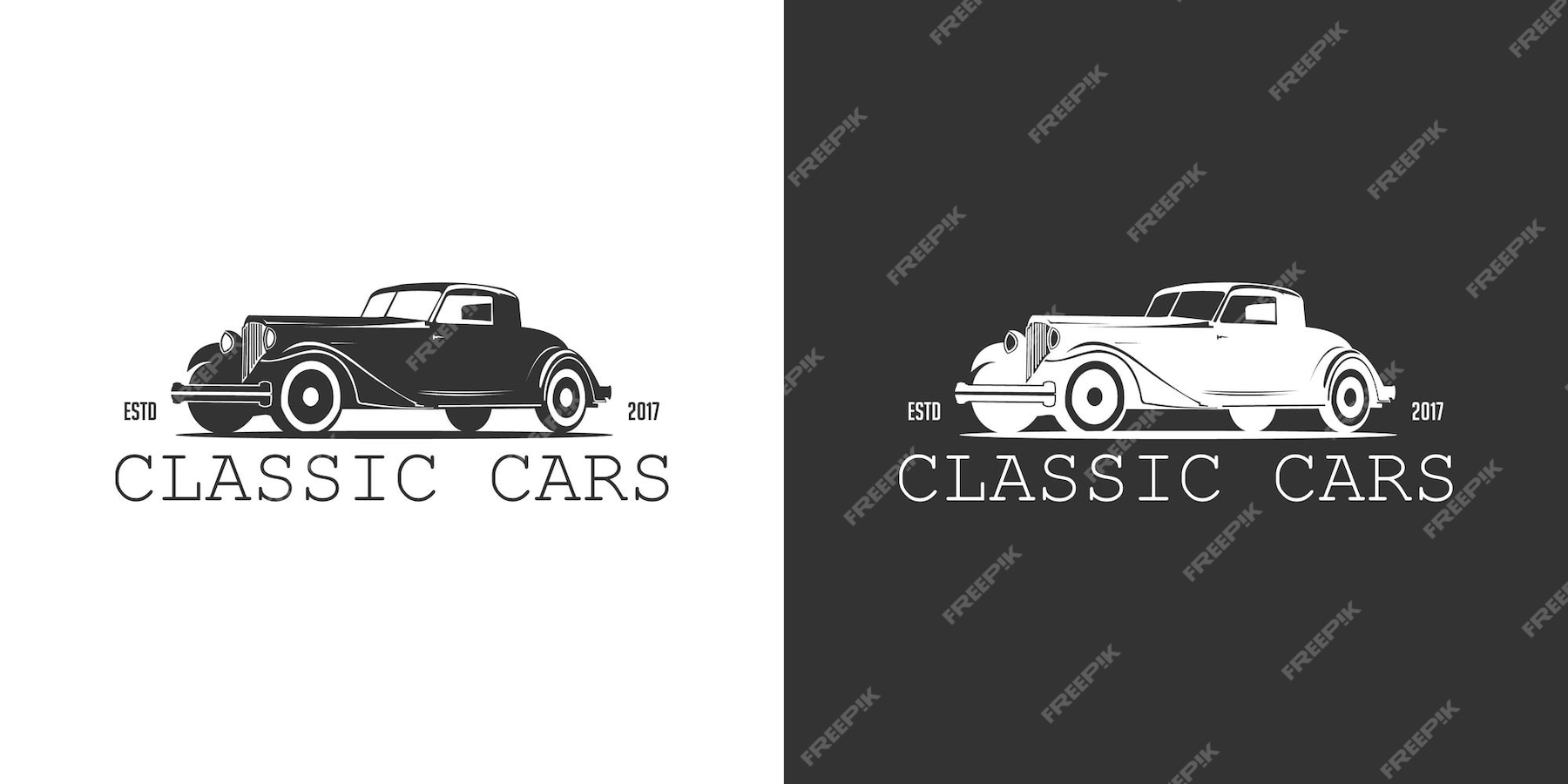 Premium Vector Vintage Classic Retro Car Logo Design Inspiration