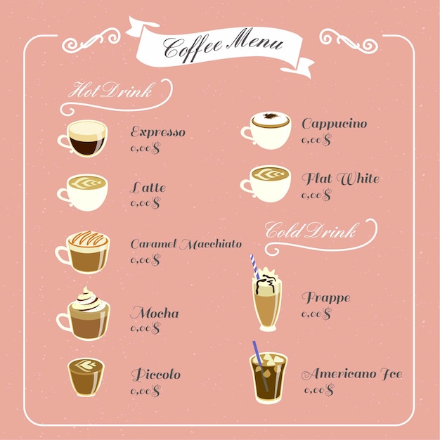 Free Free Coffee Menu Svg 184 SVG PNG EPS DXF File