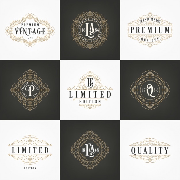 Free Vector | Vintage designs collection