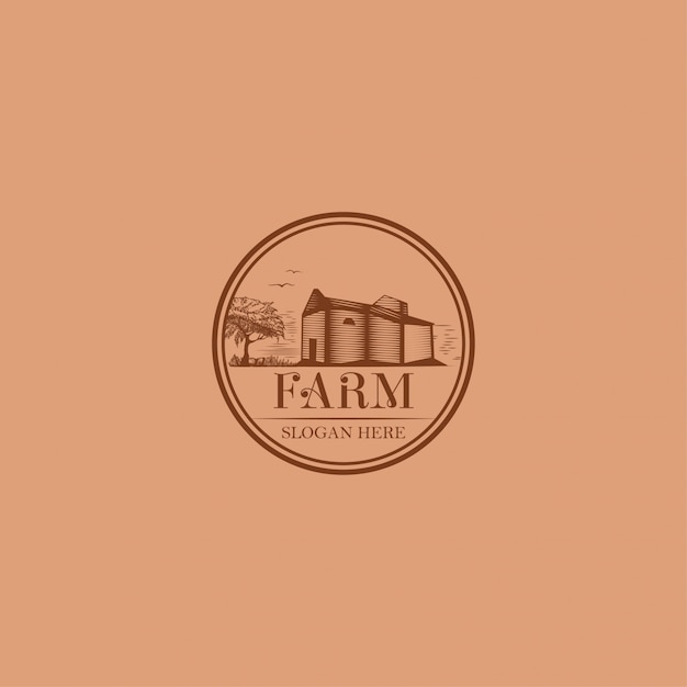 Download Free Vintage Farm Logo Premium Vector Use our free logo maker to create a logo and build your brand. Put your logo on business cards, promotional products, or your website for brand visibility.