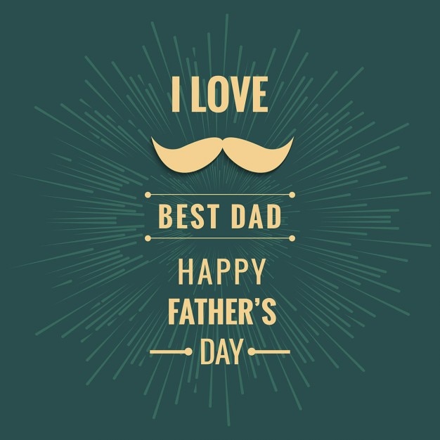 Vintage father\'s day background with\
lines