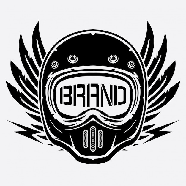 Download Free Vintage Helmet Logo Club Premium Vector Use our free logo maker to create a logo and build your brand. Put your logo on business cards, promotional products, or your website for brand visibility.