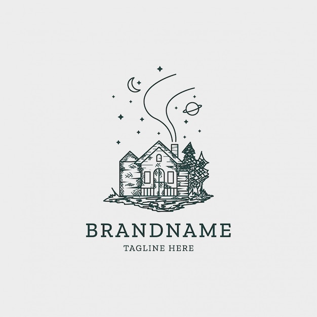 Download Free Vintage House Logo Design Template Premium Vector Use our free logo maker to create a logo and build your brand. Put your logo on business cards, promotional products, or your website for brand visibility.