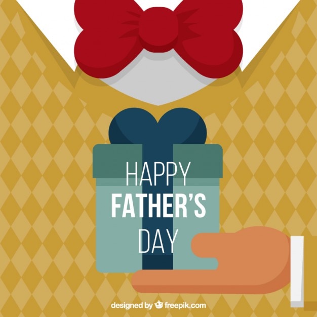 Vintage jersey and bow tie father's day
card