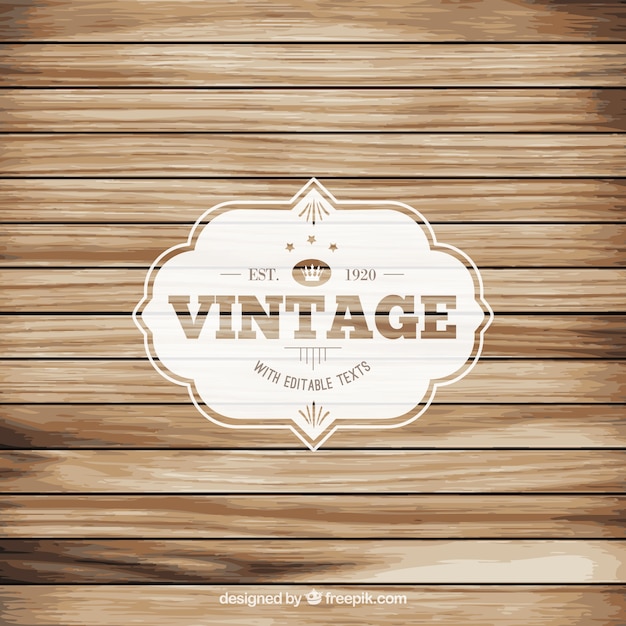 Vintage Wood Floor 43