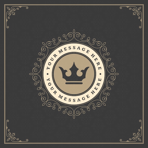 Download Free Vintage Logo Golden Elegant Flourishes Ornaments Premium Vector Use our free logo maker to create a logo and build your brand. Put your logo on business cards, promotional products, or your website for brand visibility.