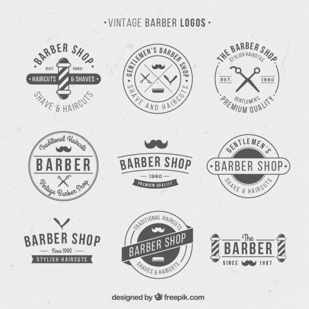 Download Free Download Free Vintage Logos For Barber Shop Vector Freepik Use our free logo maker to create a logo and build your brand. Put your logo on business cards, promotional products, or your website for brand visibility.