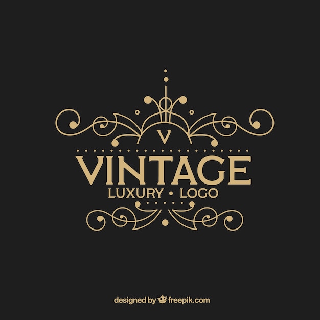 Download Free Download This Free Vector Vintage And Luxury Logo Template Use our free logo maker to create a logo and build your brand. Put your logo on business cards, promotional products, or your website for brand visibility.