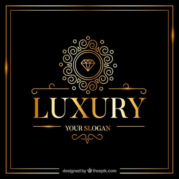 Vintage and luxury logo template Vector | Free Download
