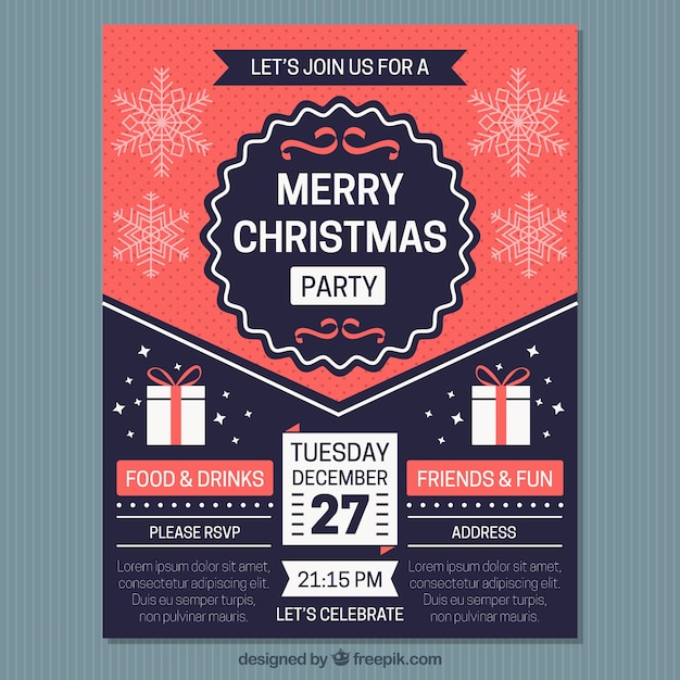 Christmas Brochure Template Free Download