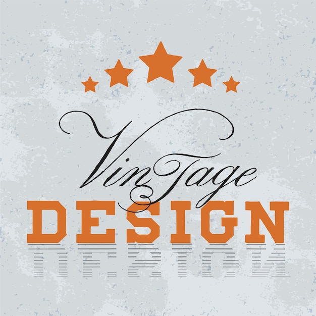 Download Vintage mockup logo design vector | Free Vector