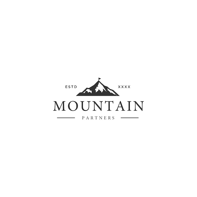 Download Free Vintage Mountain Logo Design Premium Vector Use our free logo maker to create a logo and build your brand. Put your logo on business cards, promotional products, or your website for brand visibility.