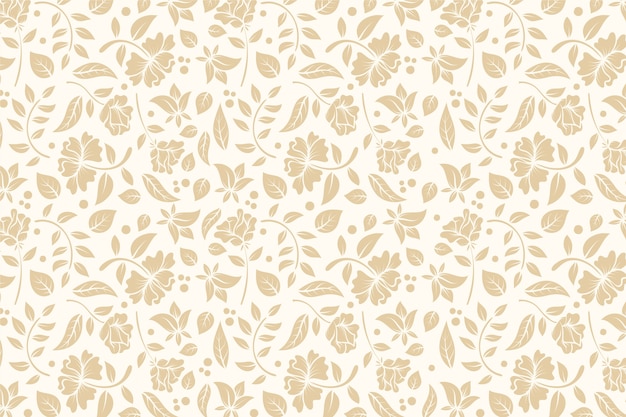 Vintage ornamental flowers background | Free Vector