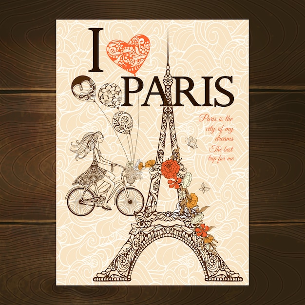 Vintage Paris Poster