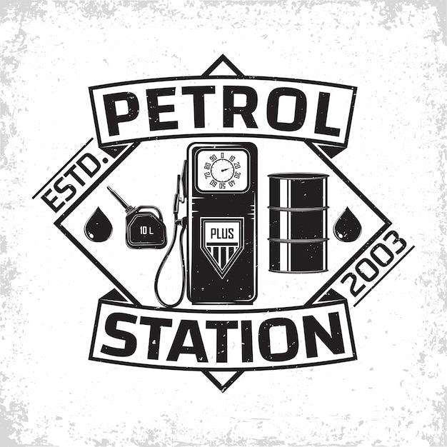 Old Gas Station Logos