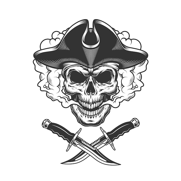 Картинка пиратский череп