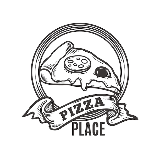 Download Free Vintage Pizza Place Logo Premium Vector Use our free logo maker to create a logo and build your brand. Put your logo on business cards, promotional products, or your website for brand visibility.
