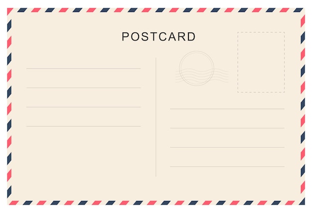 premium-vector-vintage-postcard-with-paper-texture-travel-postcard