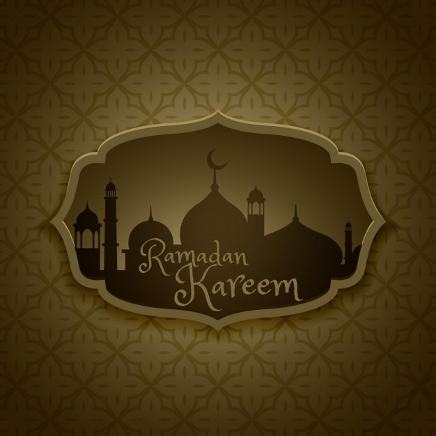 Vintage ramadan background
