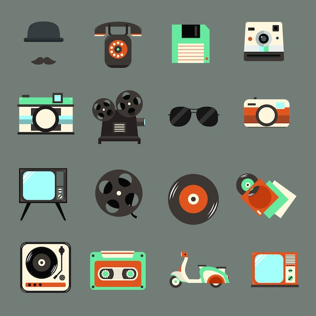 Premium Vector | Vintage, retro icon