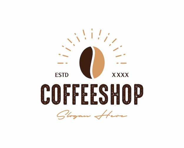 Premium Vector | Vintage retro logos and classic coffee shop