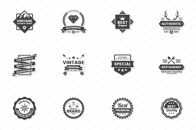 Download Free Vintage Retro Vector Logo Vector Premium Download Use our free logo maker to create a logo and build your brand. Put your logo on business cards, promotional products, or your website for brand visibility.