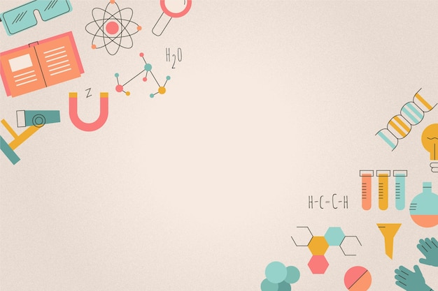 Vintage science background | Free Vector