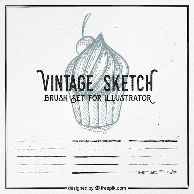 illustrator vintage brushes free download