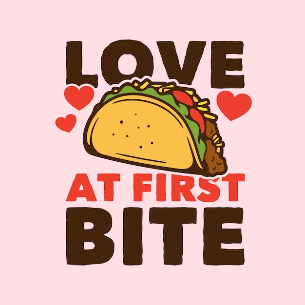 love at first bite logo