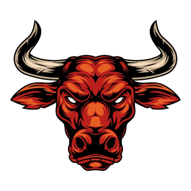 Download Free Vintage Strong Red Bull Head Free Vector Use our free logo maker to create a logo and build your brand. Put your logo on business cards, promotional products, or your website for brand visibility.