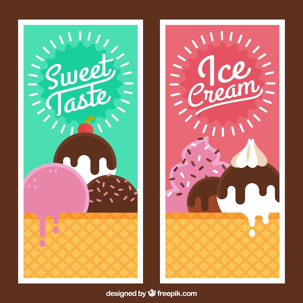 Ice Cream Banner Printable