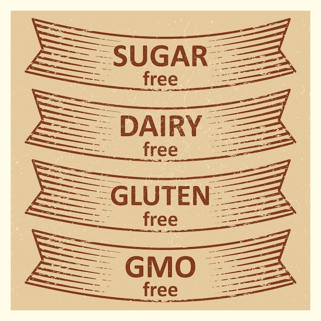 Download Gluten Free Logo Black PSD - Free PSD Mockup Templates