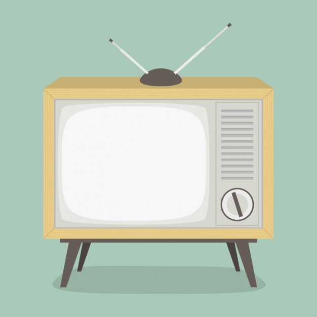 Vintage television design Vector | Free Download