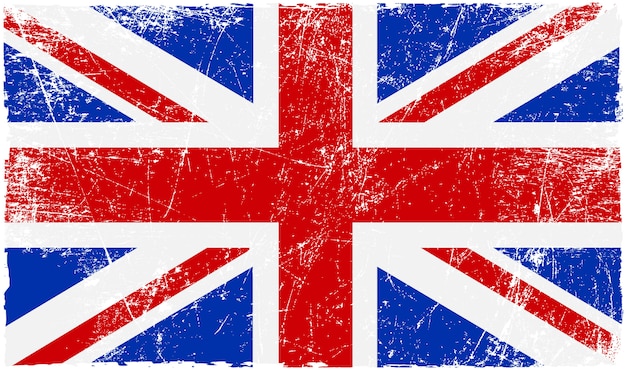 Download Vintage united kingdom flag | Premium Vector