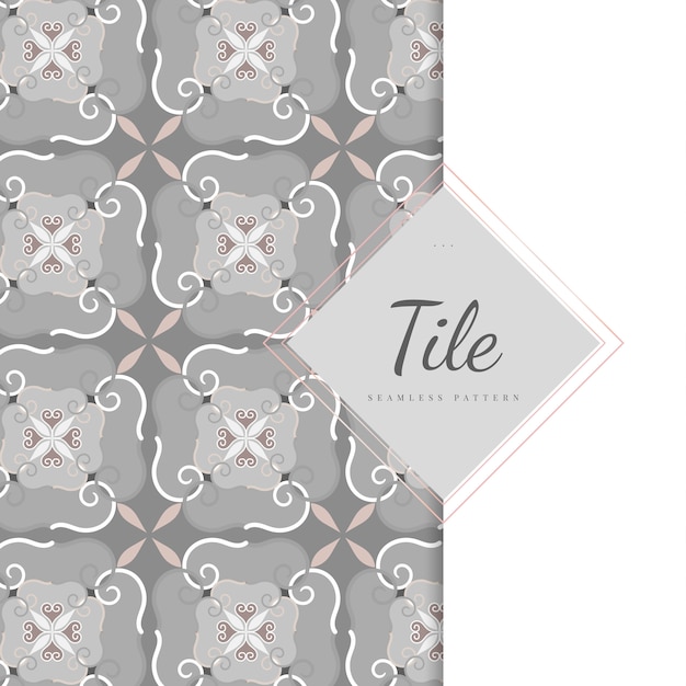 Download Vintage wall tiles | Free Vector