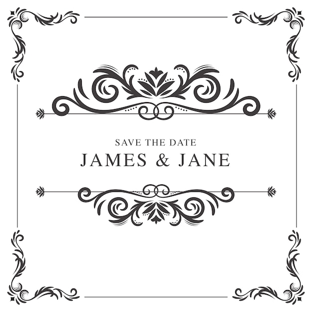 Free Free 279 Wedding Border Svg SVG PNG EPS DXF File