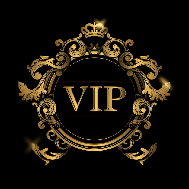 Free Vector Vip Background Design