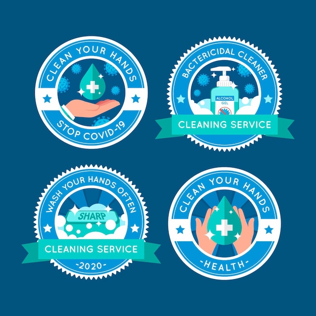 Download Cleaning Services Logo Templates Free PSD - Free PSD Mockup Templates