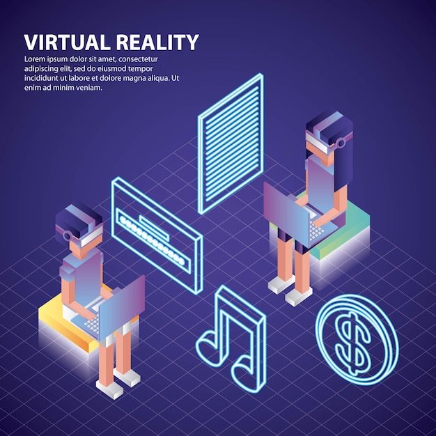 Premium Vector Virtual Reality