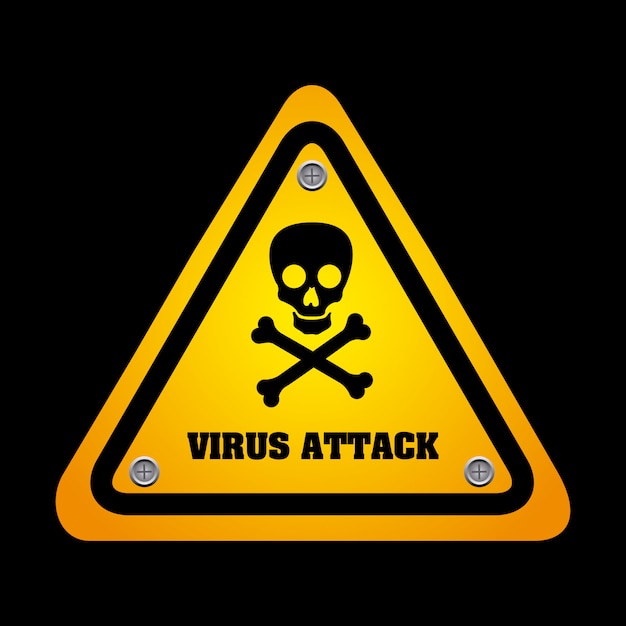 Virus graphic design vector illustration Vector | Free Download