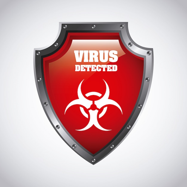 Free Vector | Virus graphic design vector illustration